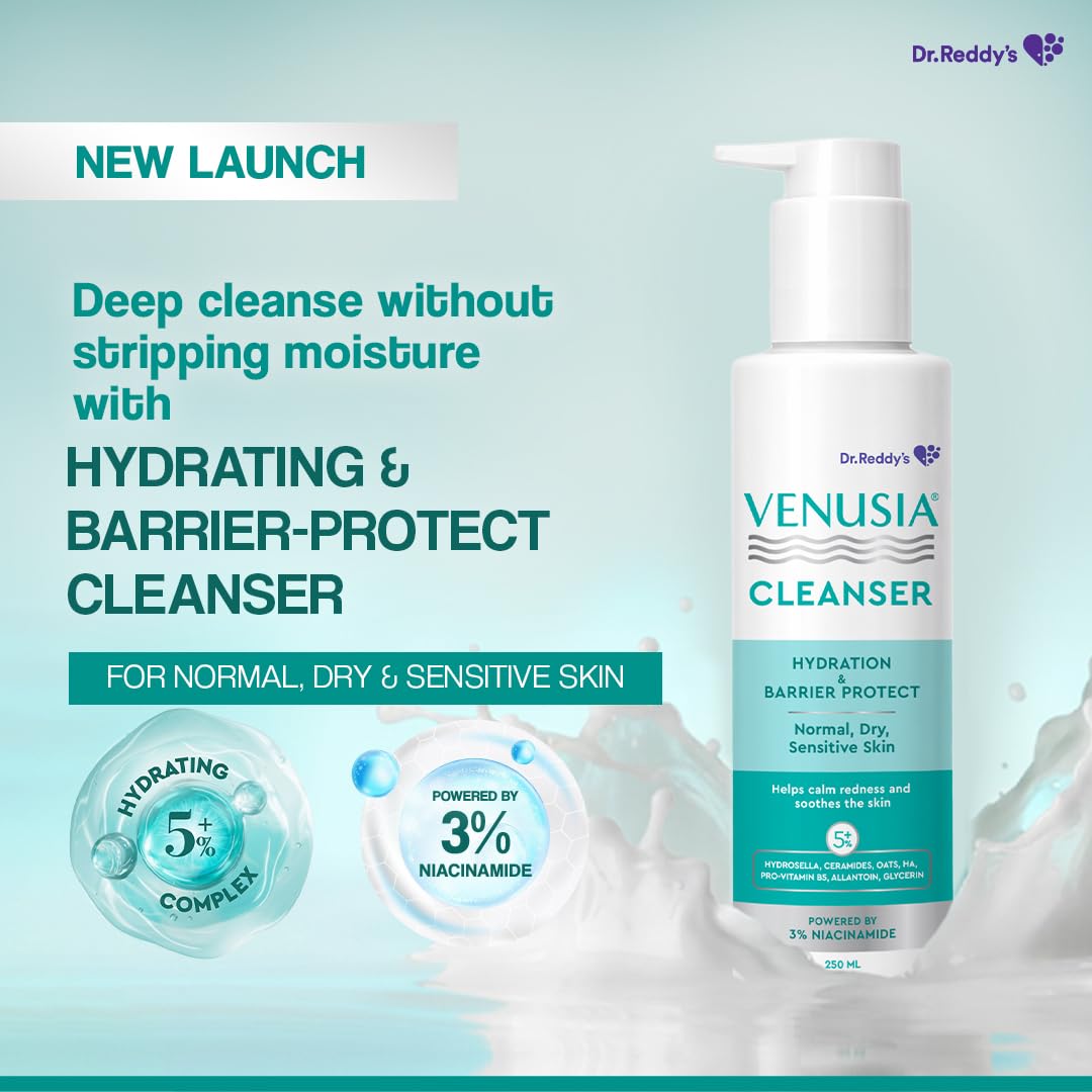 Venusia Hydrating & Barrier Protect Cleanser-250ml