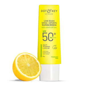 DOT & KEY LIME RUSH SWIM + SPORTS SUNSCREEN SPF 50+ PA++++ 50g
