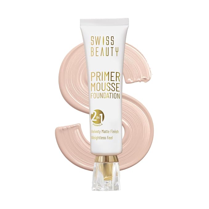 Swiss Beauty Primer Mousse Foundation