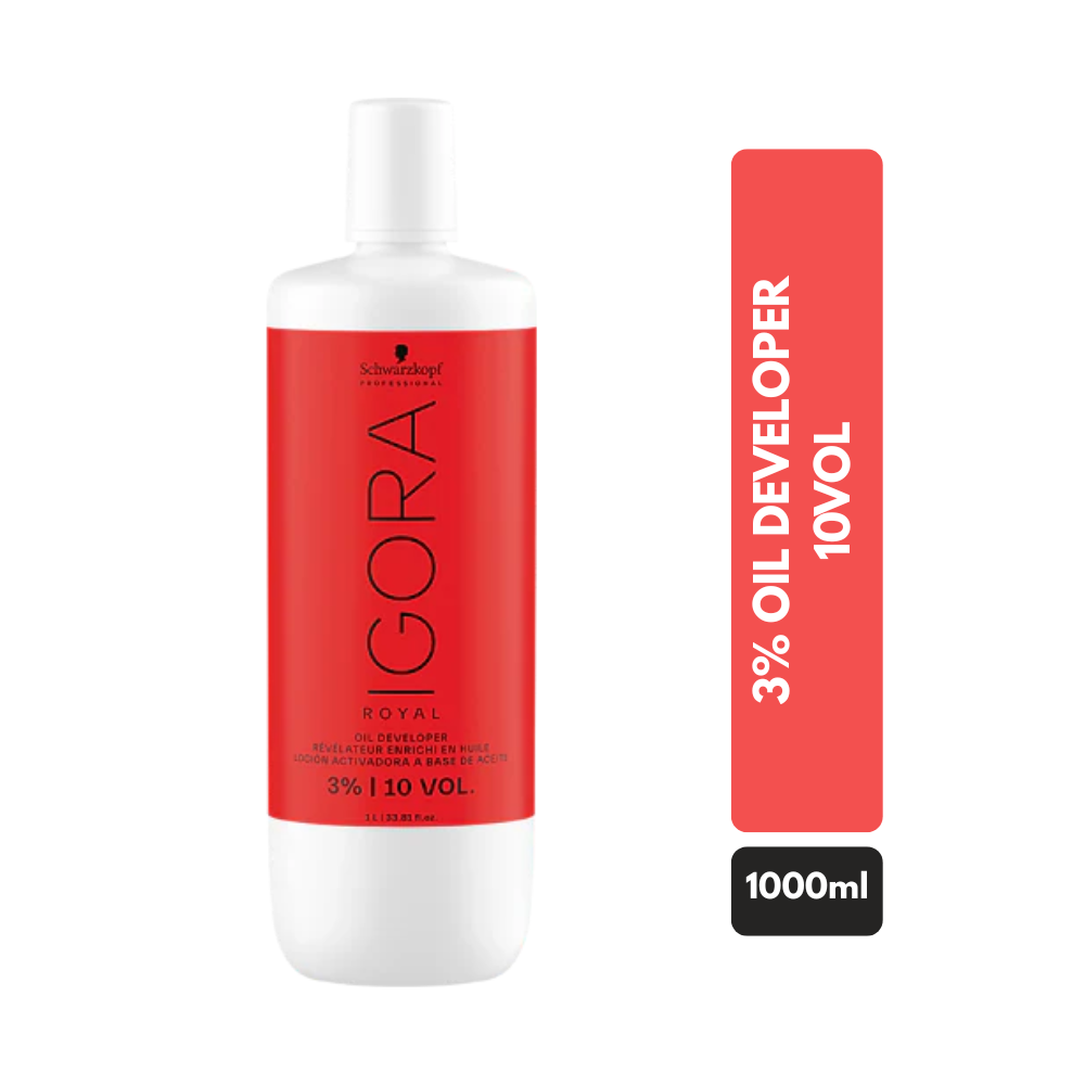 SCHWARZKOPF IGORA 3% OIL DEVELOPER 10VOL - 1000ML-MRP-799