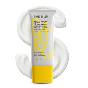 Swiss Beauty Glow Fusion Sunscreen SPF 50 PA++++     50g