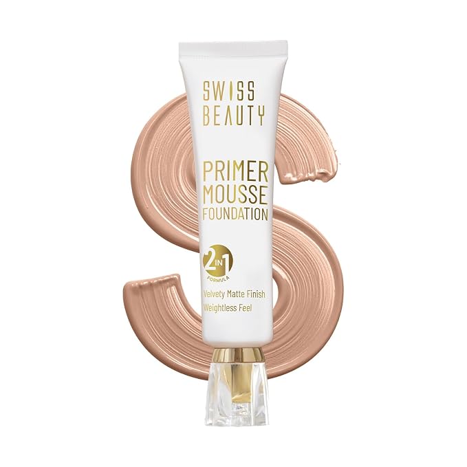 Swiss Beauty Primer Mousse Foundation 30ml