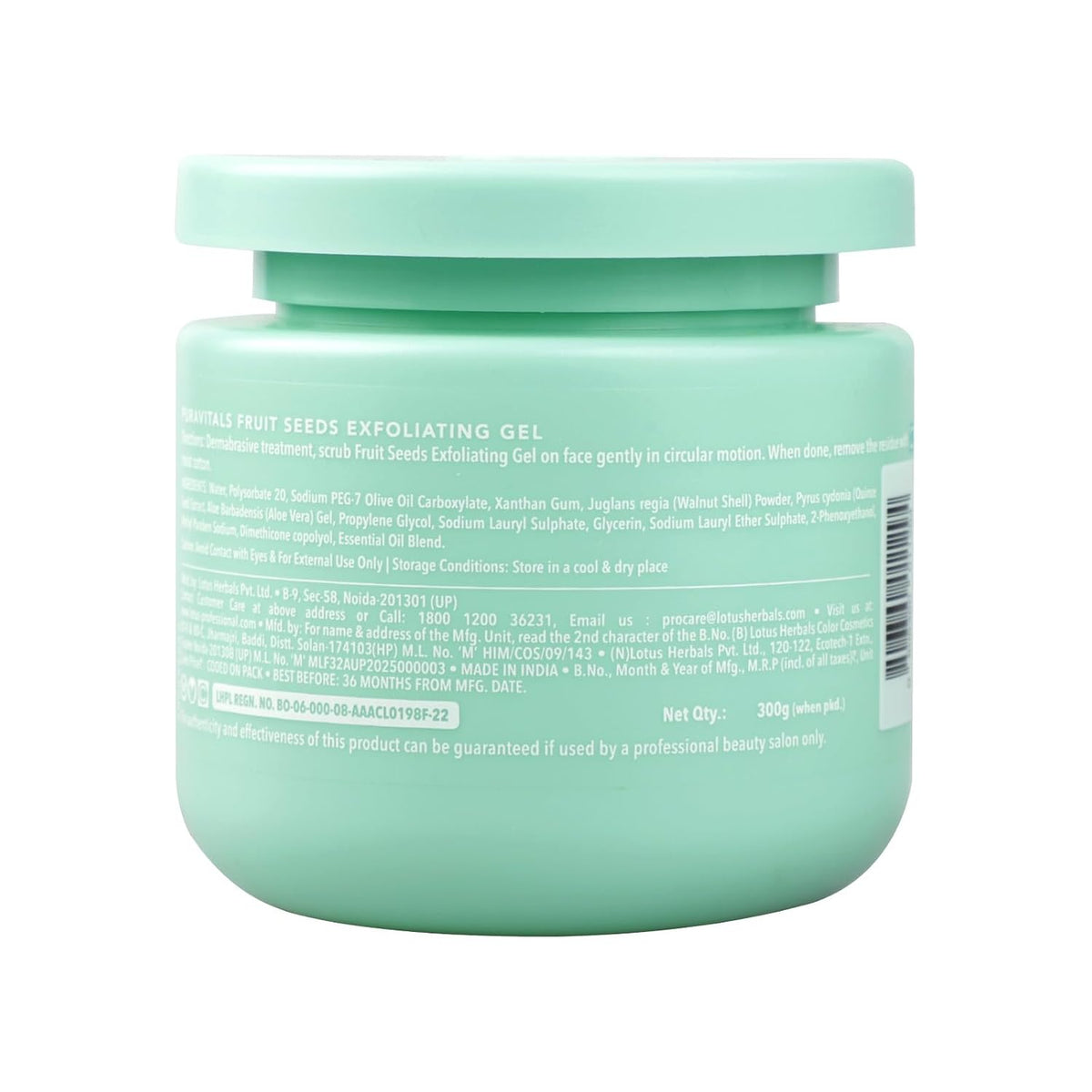 Lotus Professional Fruit Seeds Exfoliating Gel