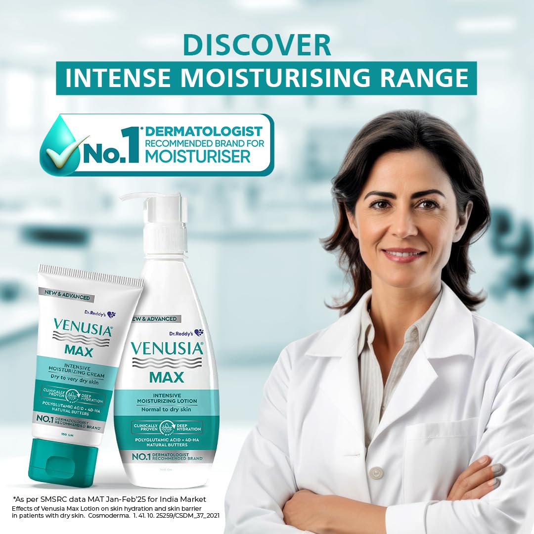 Venusia Max Intensive Moisturizing Lotion 300g