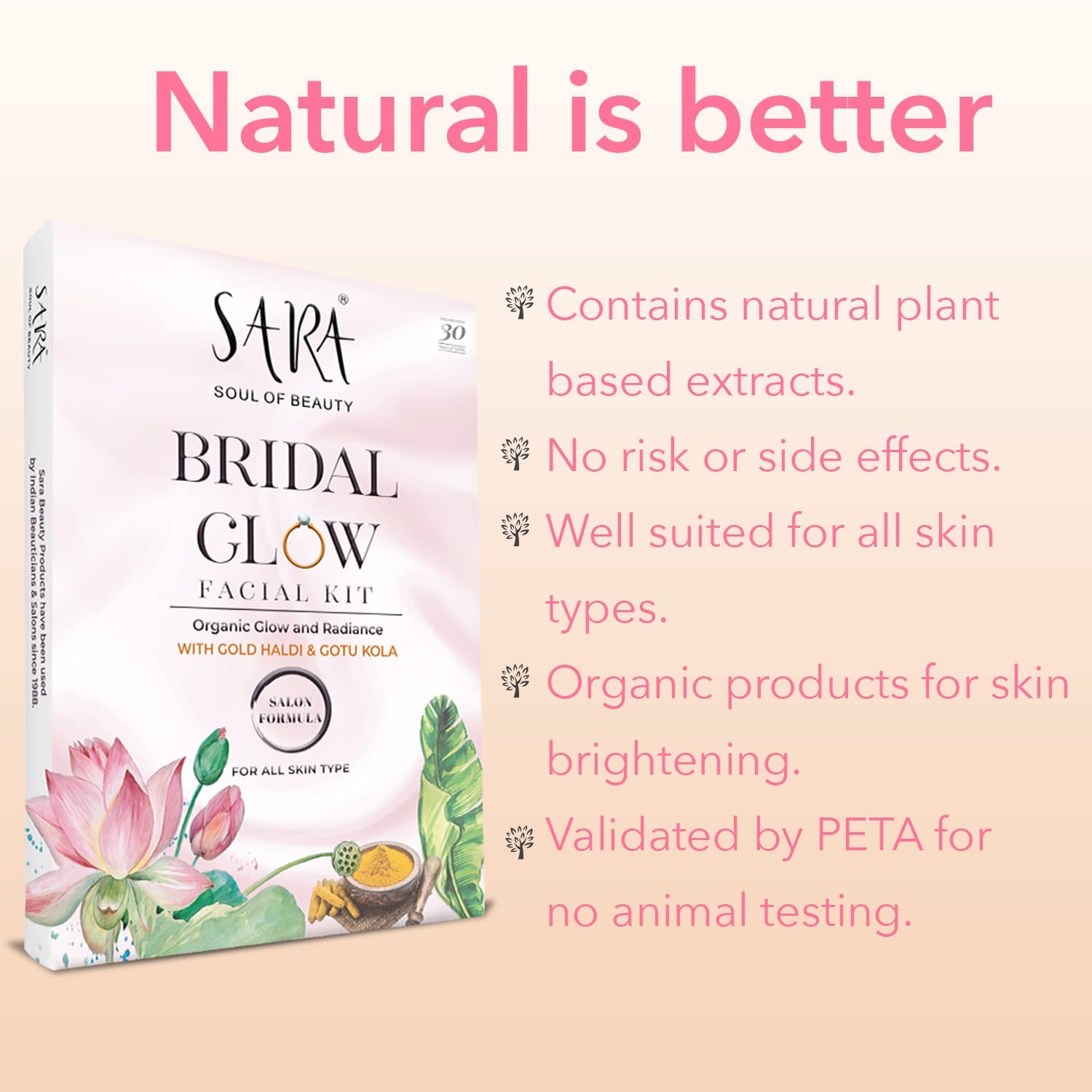 SARA Bridal Glow Facial Kit