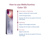 Wella Professionals Illumina Color , 7/3 Medium Gold Blonde