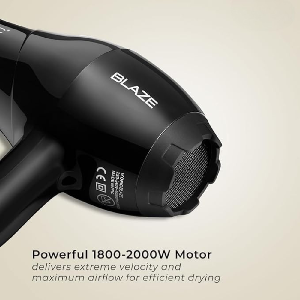 Ikonic Dryer Blaze Black