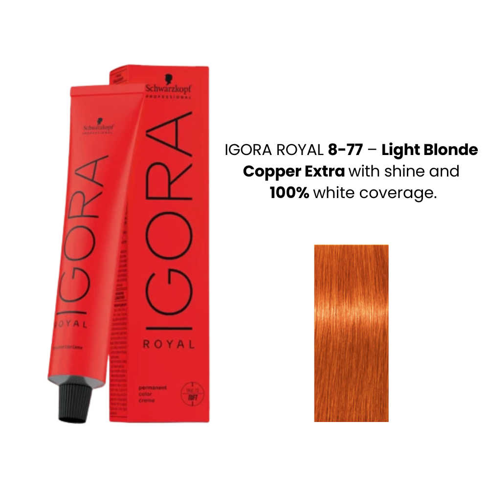 Schwarzkopf Igora Royal Hair Color 60Ml 8-77