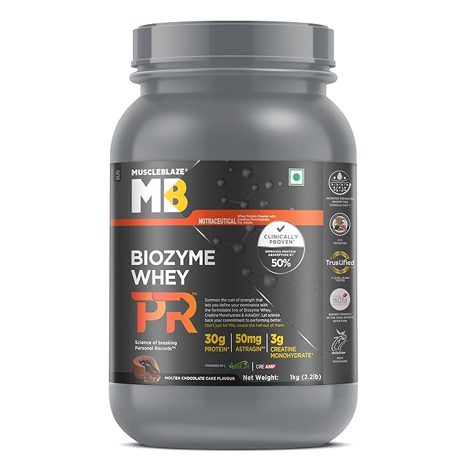 MB Biozyme Whey Pr 1Kg Molten Chocolate Cake
