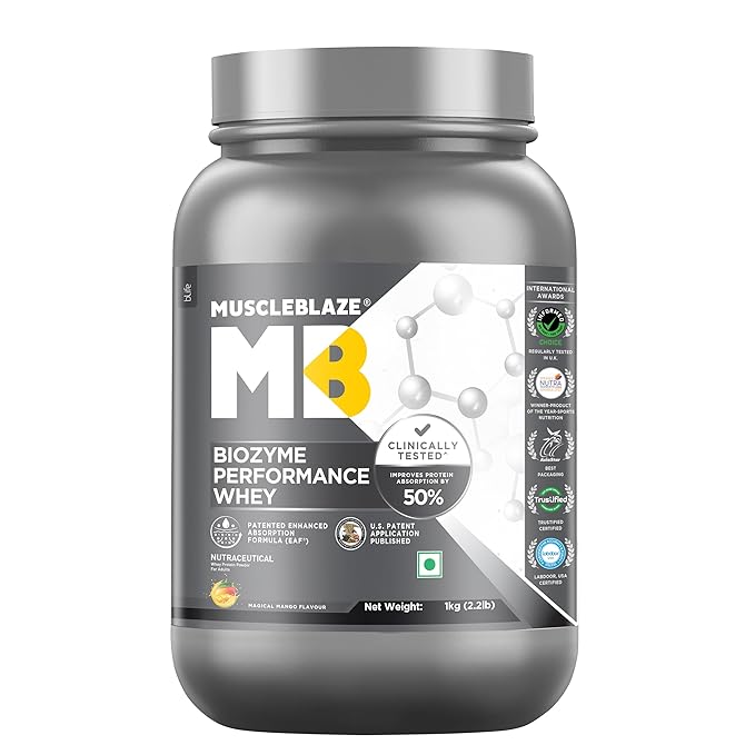 MB Biozyme Performance Whey-1Kg Magical Mango