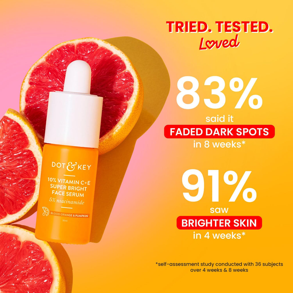 DOT & KEY 10% Vitamin C + E Serum with 5% Niacinamide 30ml