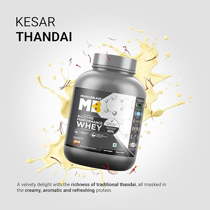 MB Biozyme Performance Whey-2Kg Kesar Thandai