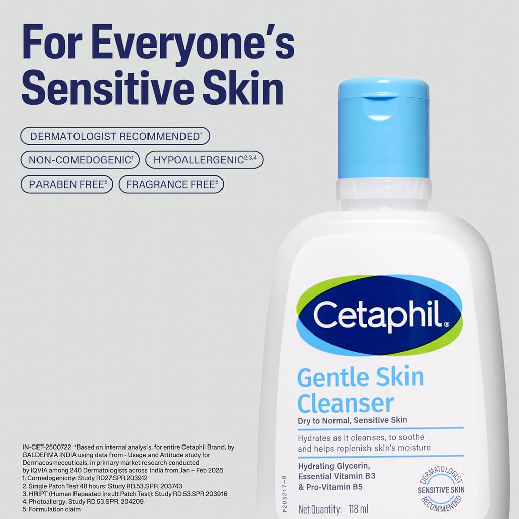 Cetaphil Moisturizing Lotion + Gentle Skin Cleanser, combo 118ml