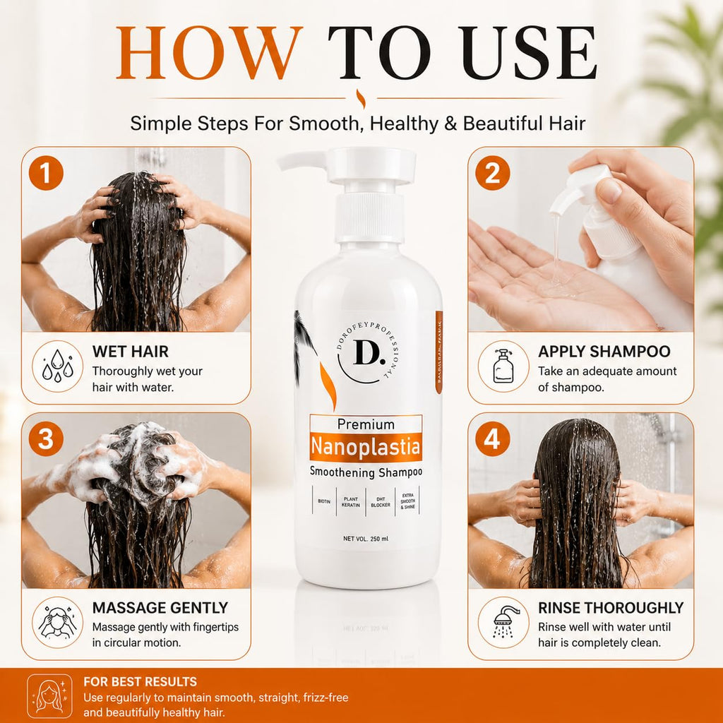Dorofey Professional Nanoplastia Shampoo Sulfate Free-250ml
