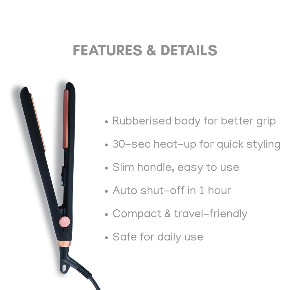 Ikonic Mini Straightener Luxure 600Gm