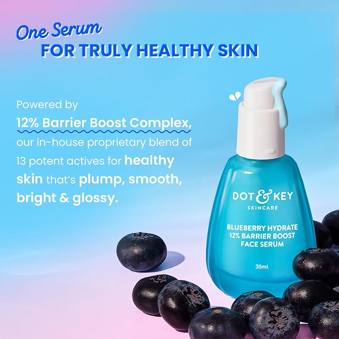 Dot & Key Blueberry Hydrate 12% Barrier Boost Face Serum 30ml