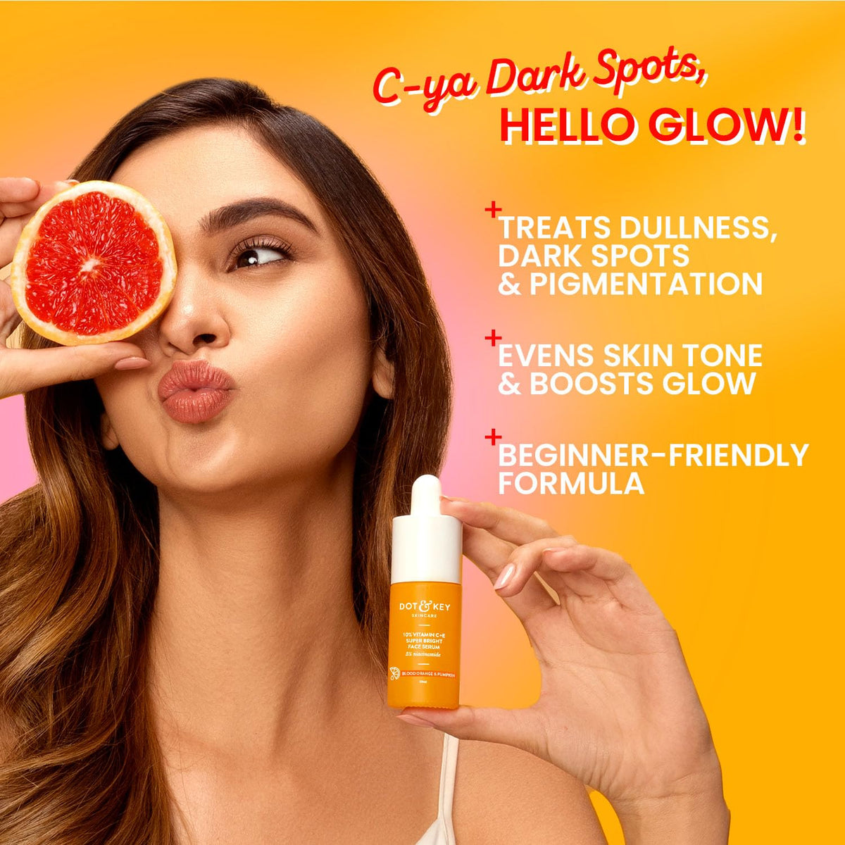 DOT & KEY 10% Vitamin C + E Serum with 5% Niacinamide 30ml