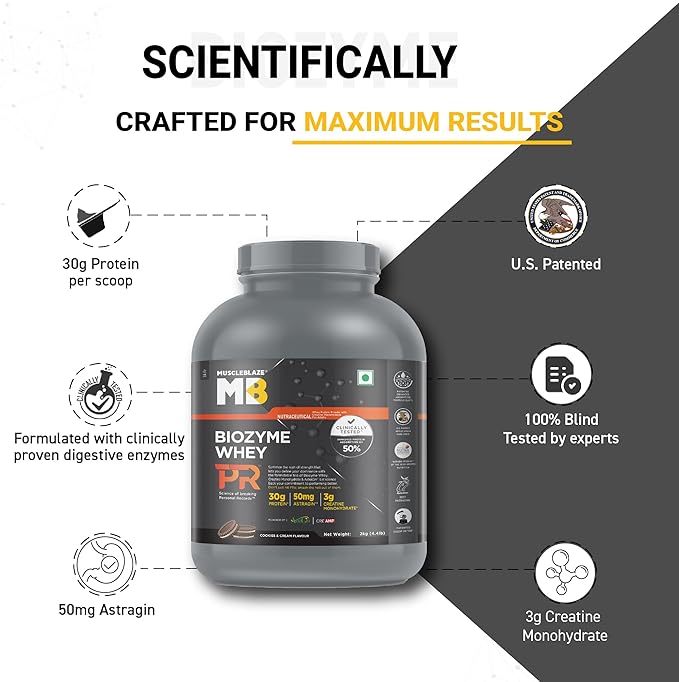 MB Biozyme Whey Pr 2Kg Cookies & Cream