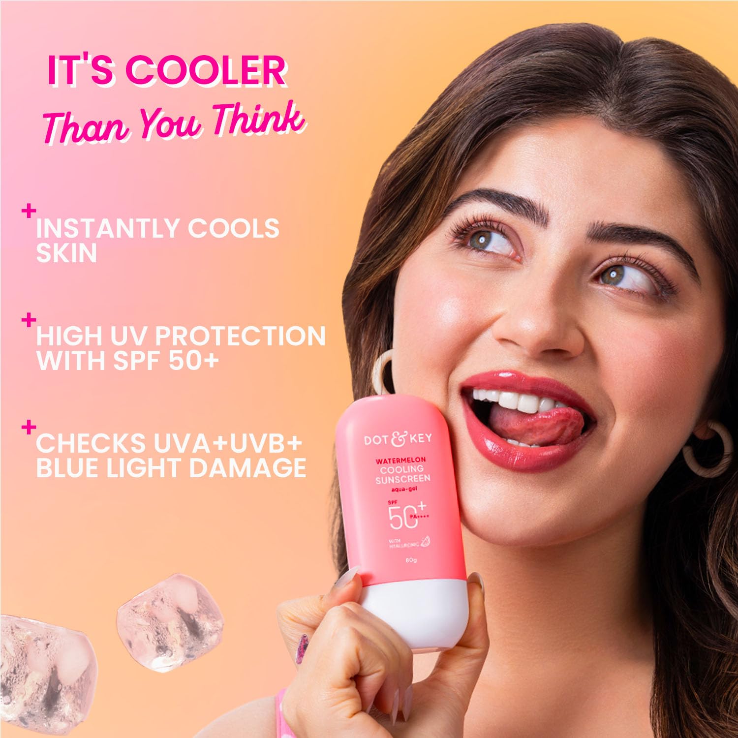 DOT & KEY WATERMELON COOLING SUNSCREEN SPF 50+ PA++++ 50g