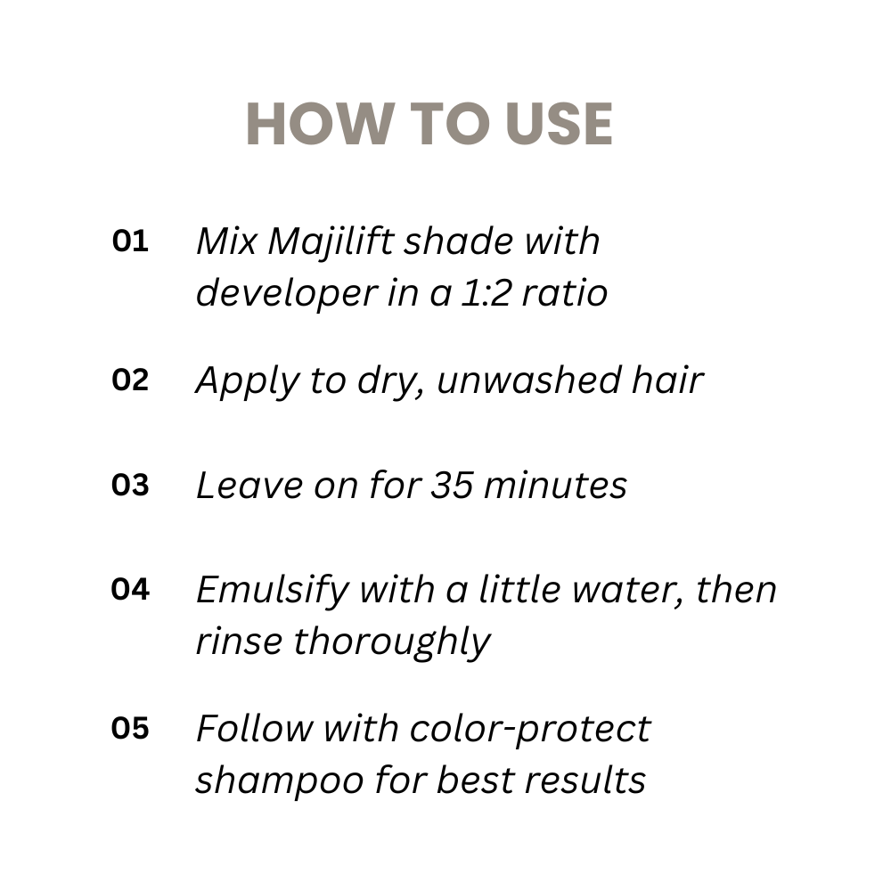 Loreal Majilift 13 Color Tube Highlift 50Ml