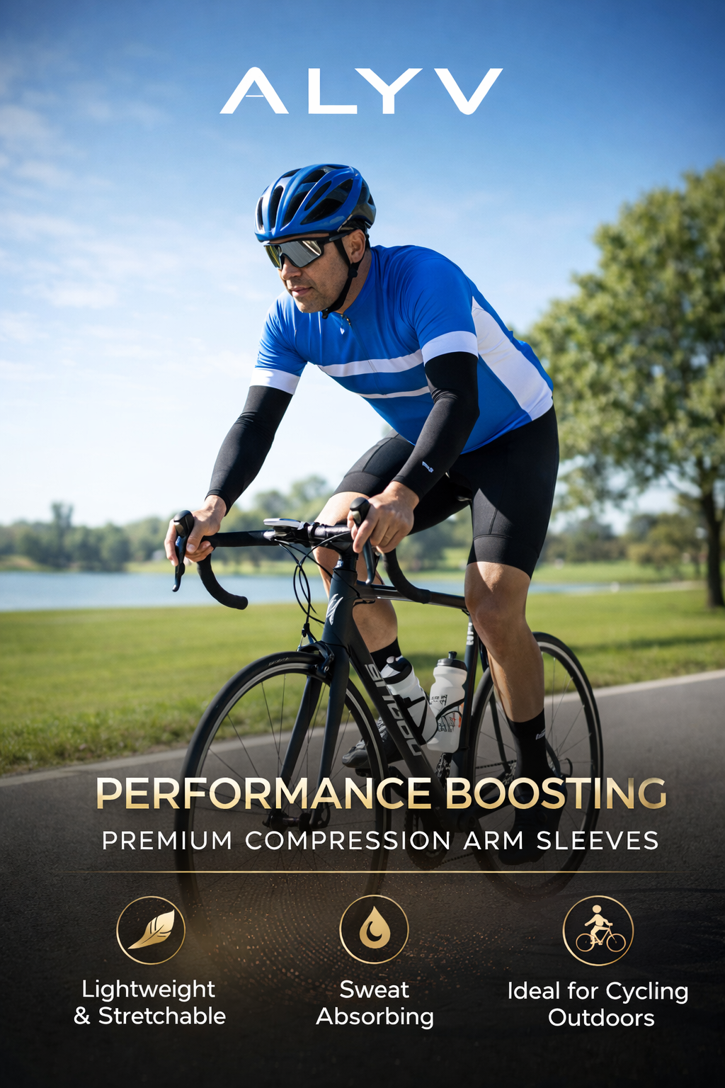ALYV Compression Arm Sleeves