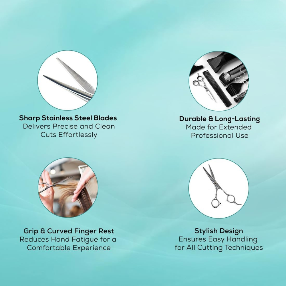 ಐಕೋನಿಕ್ ಬಾರ್ಬರ್ ಕತ್ತರಿ 717C