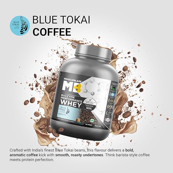 MB Biozyme Performance Whey-2Kg Blue Tokai Coffee