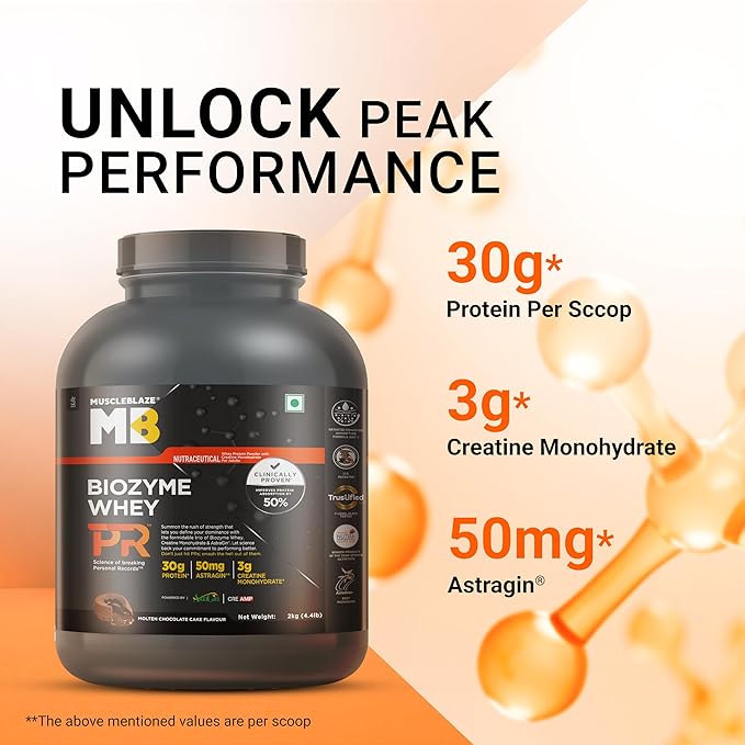 MB Biozyme Whey Pr 2Kg Molten Chocolate Cake