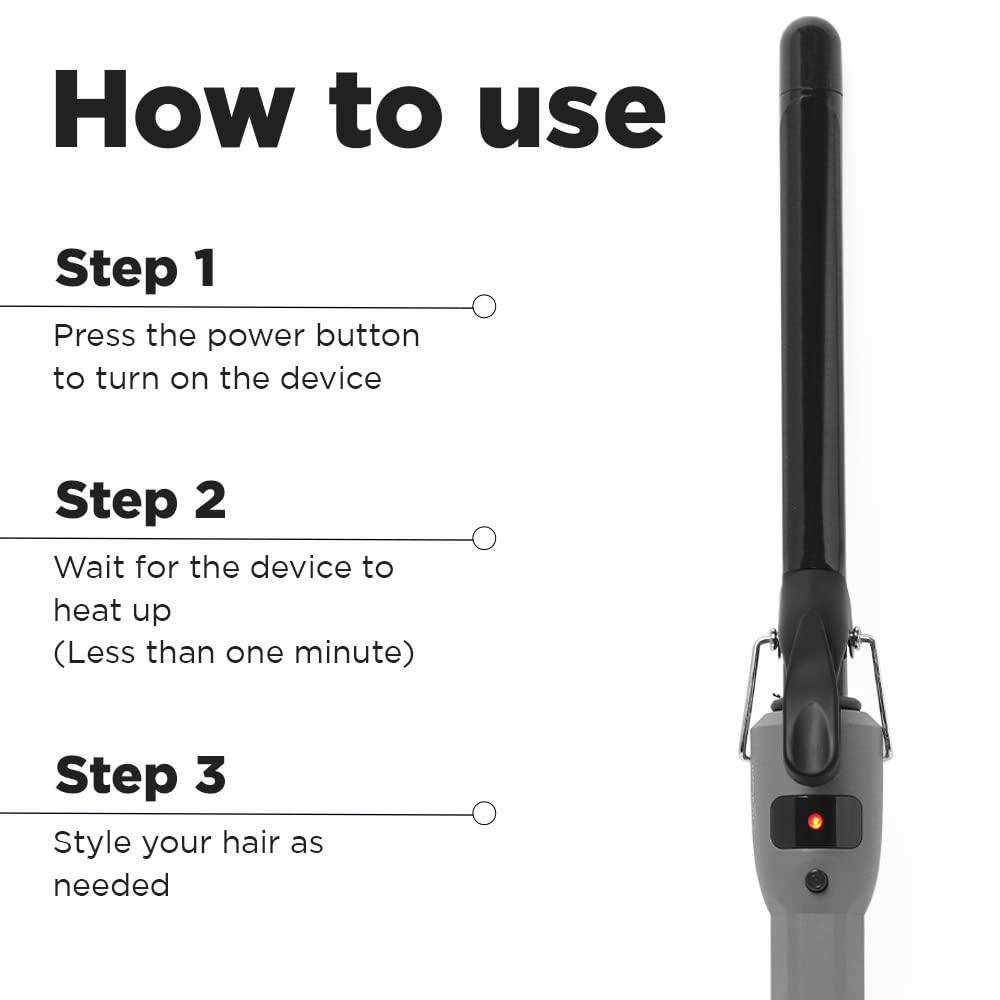 ಐಕಾನಿಕ್ ಕರ್ಲ್ ಮಿ ಅಪ್ - 19 ಬ್ಲಾಕ್