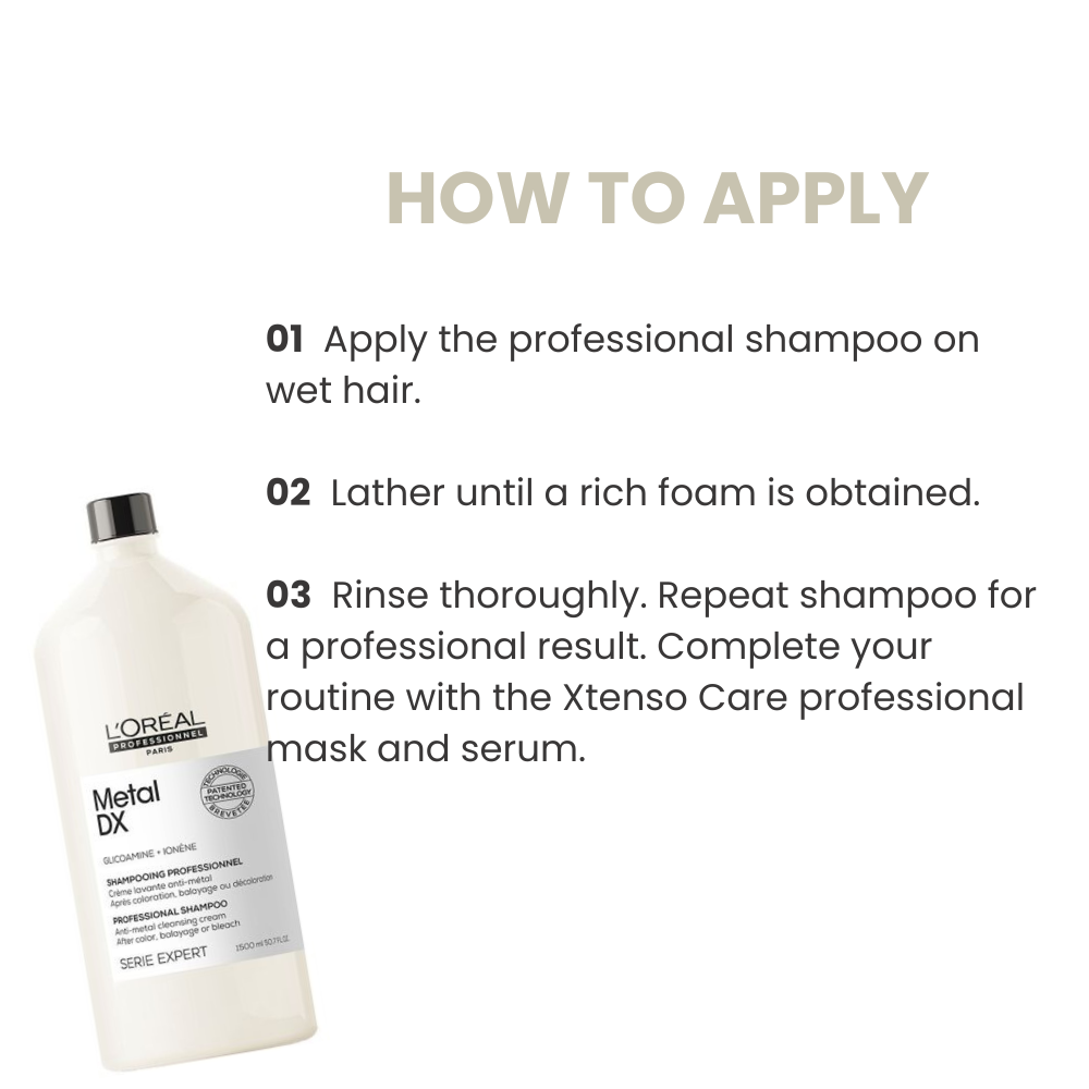लोरियल सीरी एक्सपर्ट मेटल डीएक्स शैम्पू 1500 एमएल