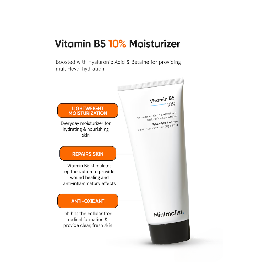 Minimalist Vitamin B5 10% Moisturizer 50g