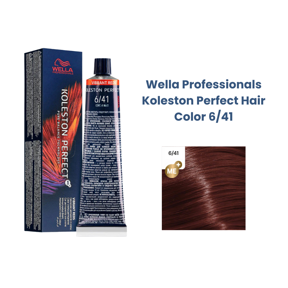Wella Professionals Koleston Perfect Hair Color 6/41 Colorant Tube 60G