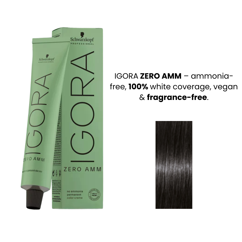 SCHWARZKOPF IGORA No Ammonia HAIR COLOR SHADE NO 1-0(60ML)