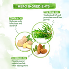 Mamaearth Tea Tree Anti Dandruff Conditioner With Ginger Oil (250ml)