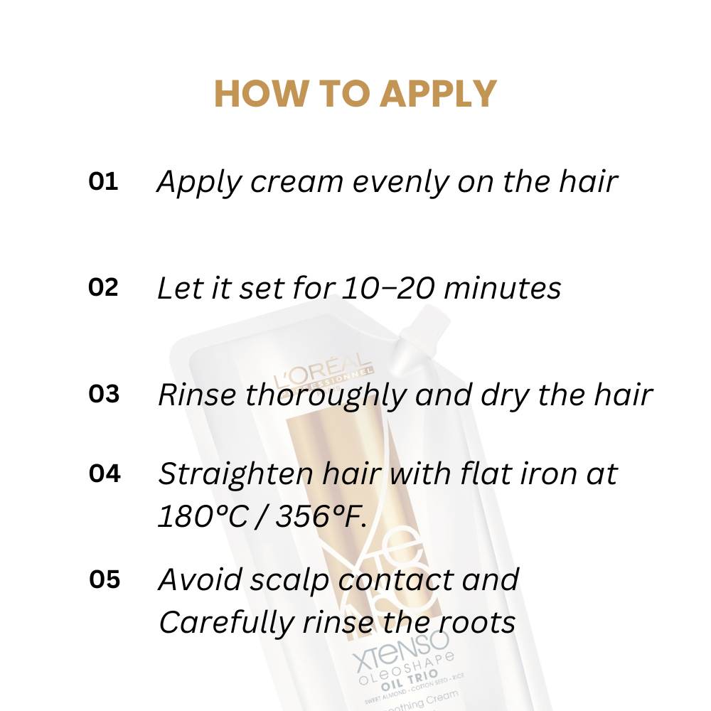 LOREAL XTENSO SMOOTHING CREAM RESISTANT HAIR 400ML .