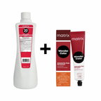 Matrix Wonder Color Ammonia Free Permanent Hair Color 4.0 4N (Medium Brown) 90g + 20 Vol Developer 1000ml Combo