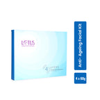 LOTUS Professional 4 Layers Advanced Anti- Ageing Facial Kit (4 x 60 g)