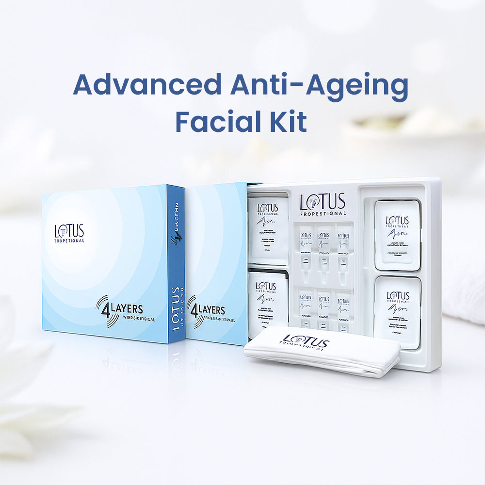LOTUS Professional 4 Layers Advanced Anti- Ageing Facial Kit (4 x 60 g)