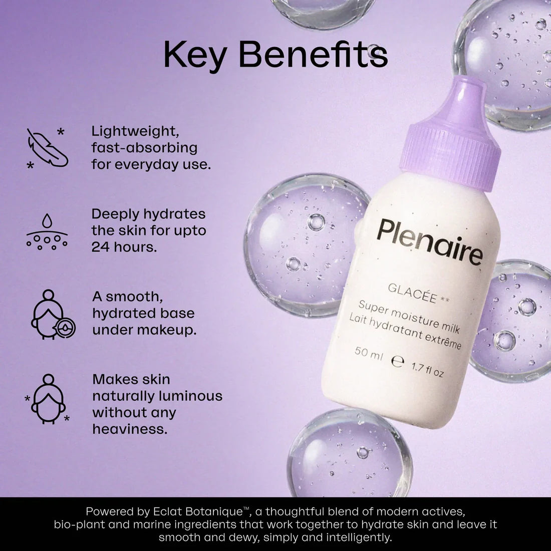 Plenaire Glacee super moisture milk 50 ml