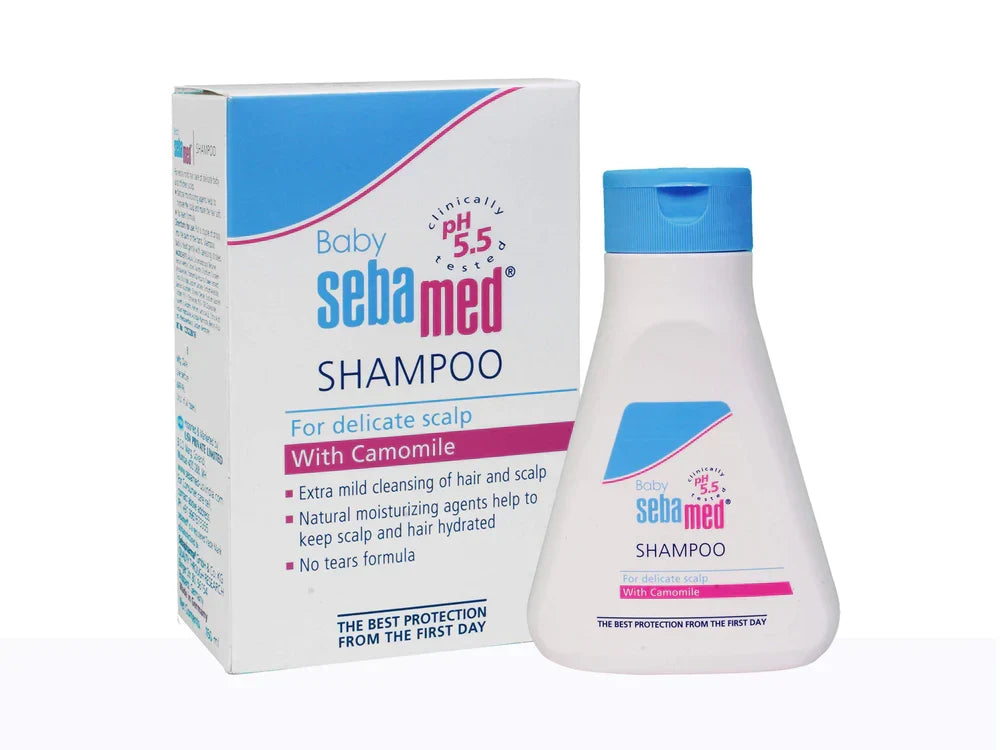 Sebamed Baby Shampoo For Delicate Scalp (50 ML) Pack of 2