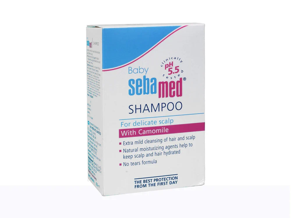 Sebamed Baby Shampoo For Delicate Scalp (50 ML) Pack of 2