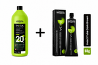 Loreal Inoa Hair Color 60G Shade 3 Dark Brown + Developer 1000ml Combo