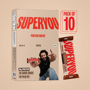 Super you Coffee Protein Wafer - Pack of 10