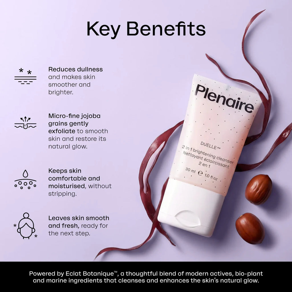 Plenaire Duelle 2 in 1 brightening Cleanser 30 ml