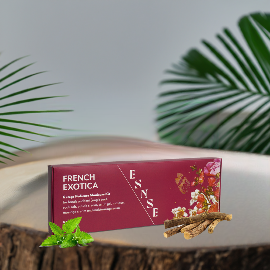 Esnse Pedicure Manicure Kit- French Exotica 58Gm