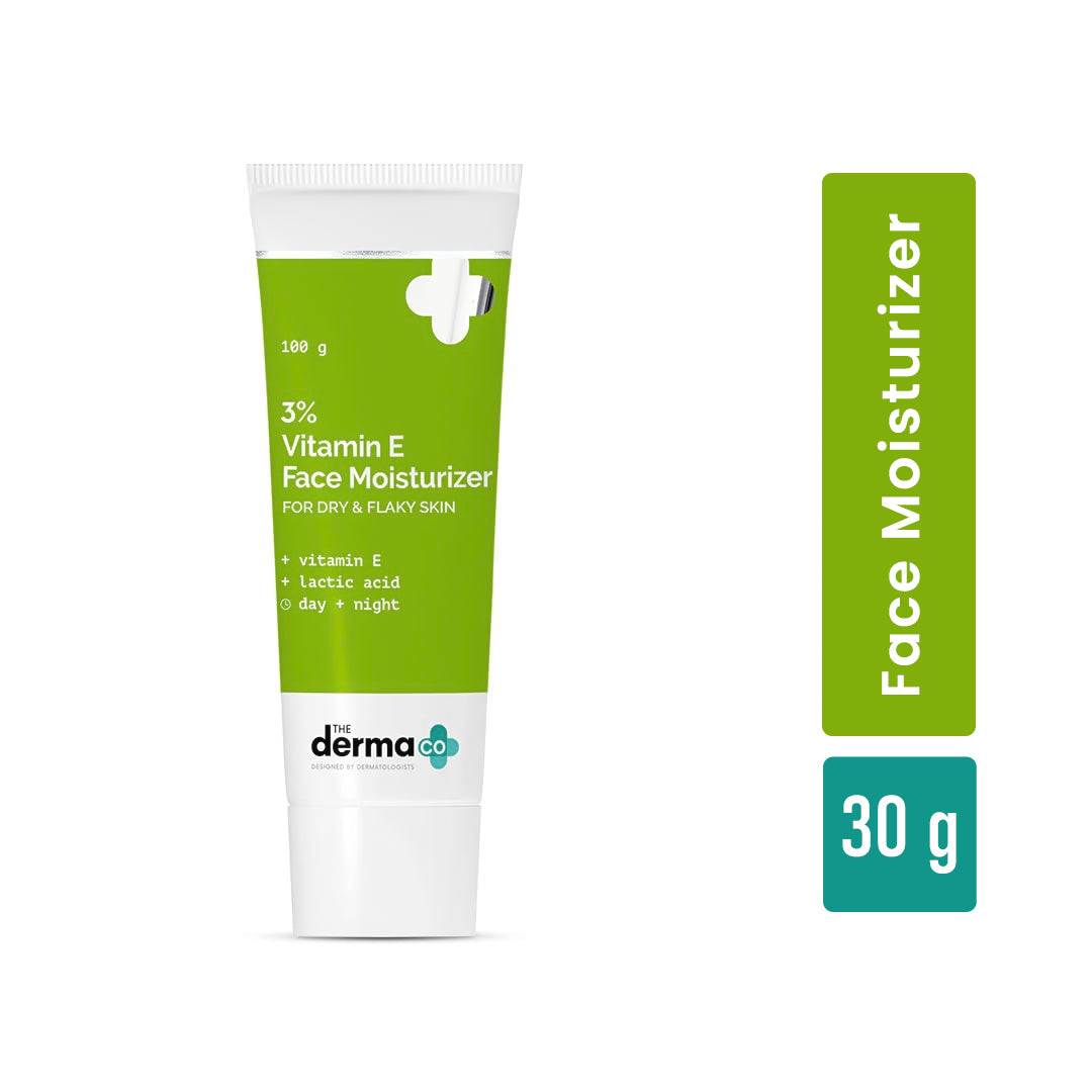 3% Vitamin E Daily Face Moisturizer For Dry & Flaky Skin 30g
