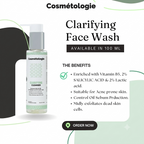 Cosmetologie Clarifying Cleanser 2% Salicylic acid, 2%lactic acid and Vitamin-B5