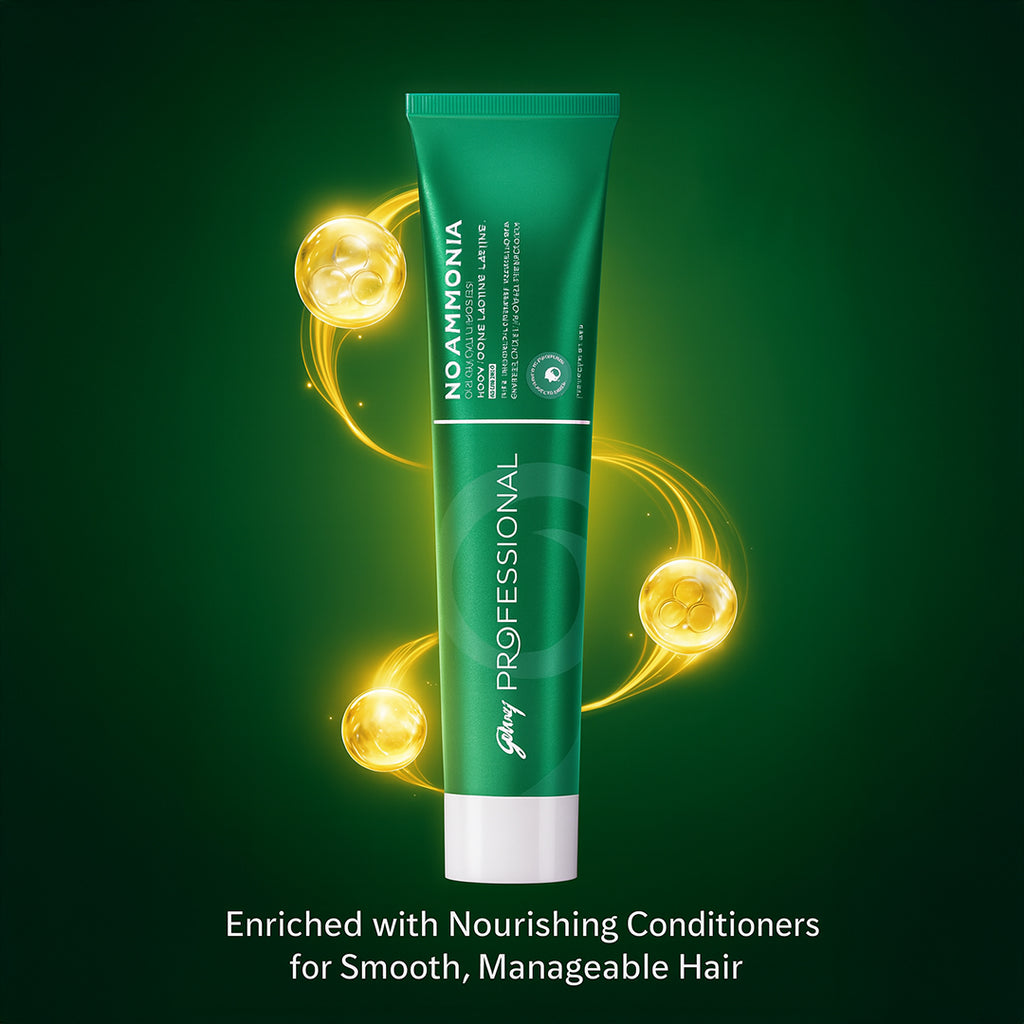 Godrej Professional No Ammonia Cream Hair Color 6.34 Dark Blonde With Gold Copper 70gm