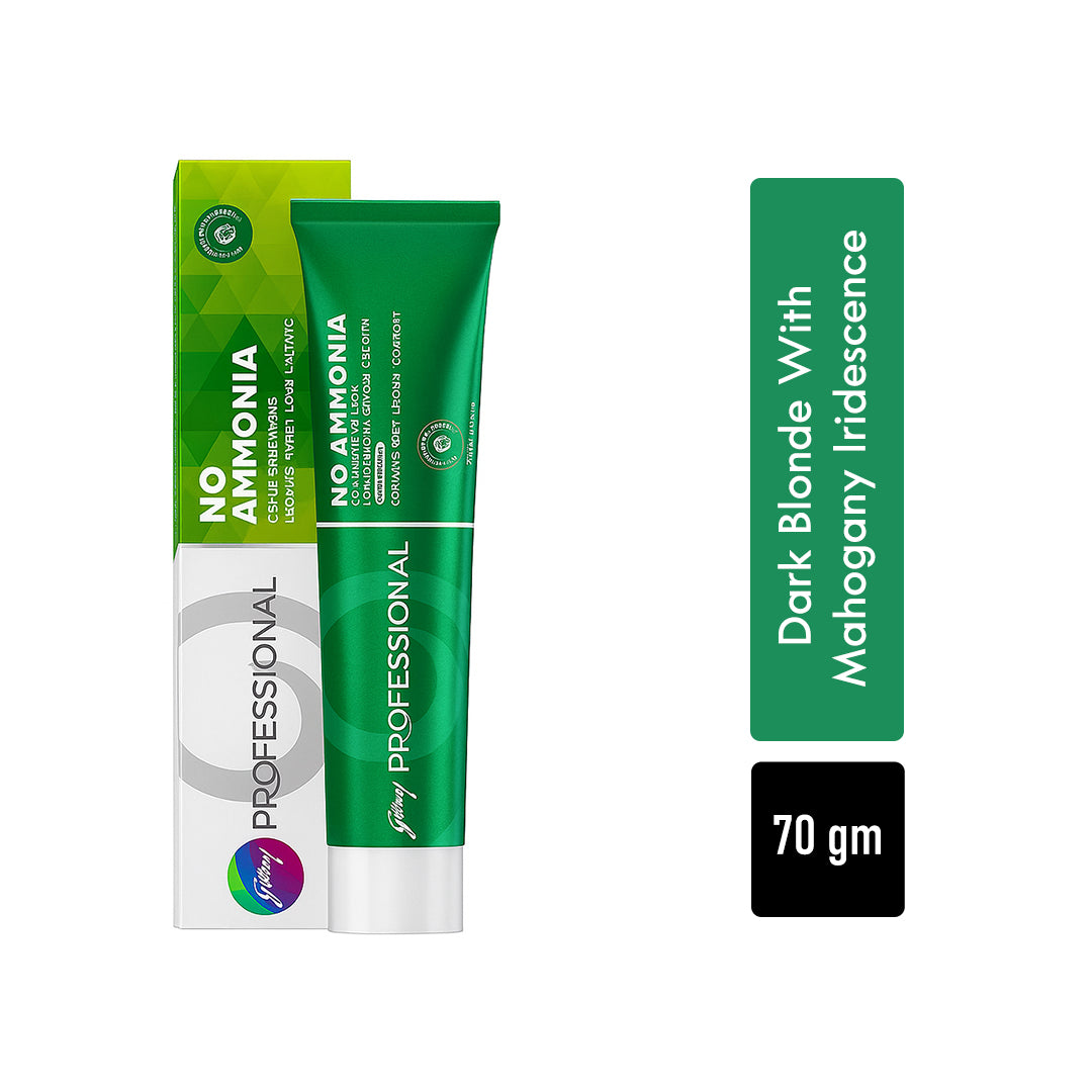 Godrej Professional No Ammonia Cream Hair Color 6.52 Dark Blonde With Mahogany Iridescence 70gm