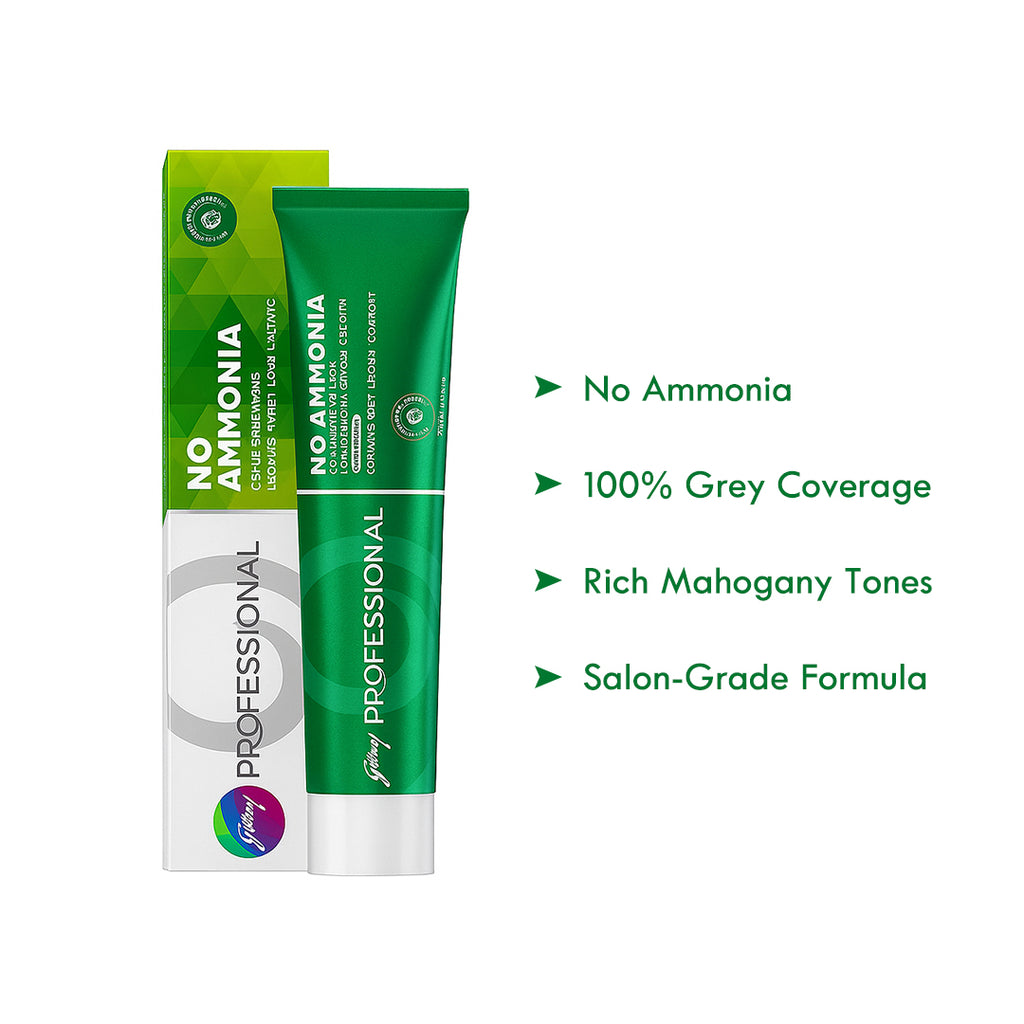 Godrej Professional No Ammonia Cream Hair Color 6.52 Dark Blonde With Mahogany Iridescence 70gm
